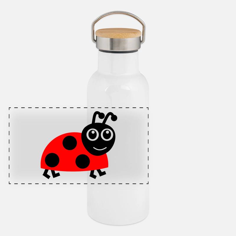 Mary 34 Gourde isotherme avec bouchon en bambou