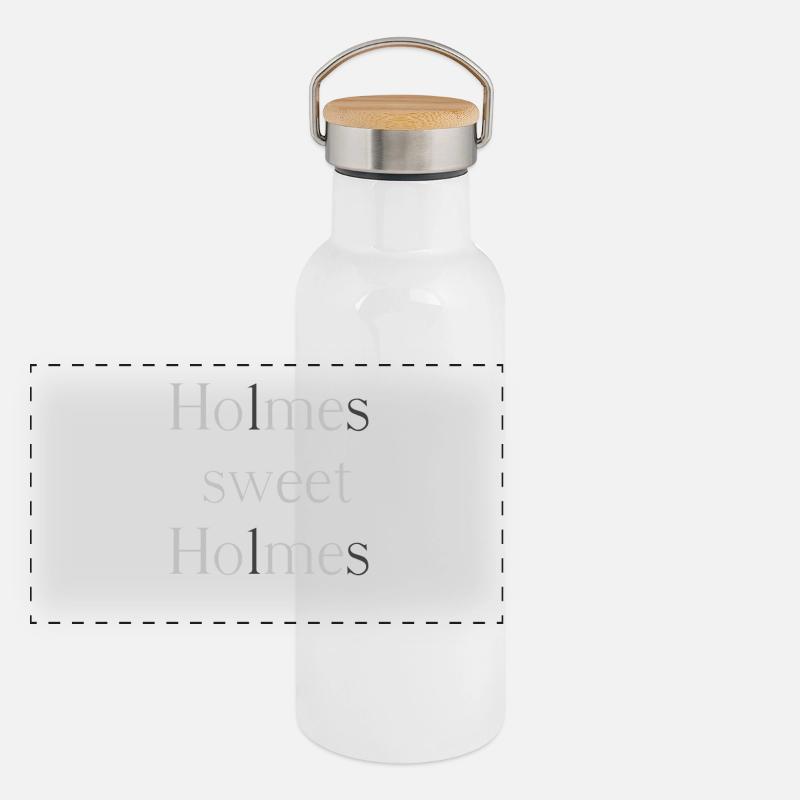 Holmes, sweet Holmes Panoramic Thermal Bottle with Bamboo Lid