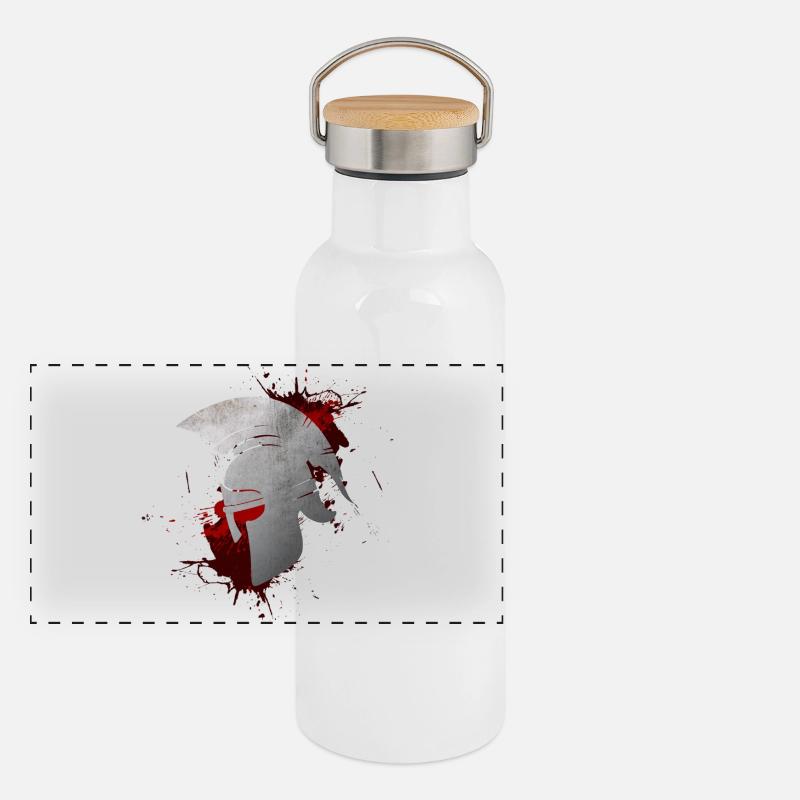 Sparta Panoramic Thermal Bottle with Bamboo Lid