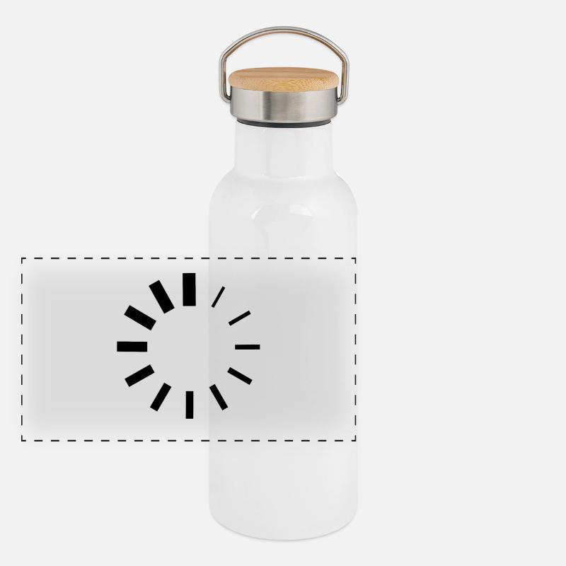 Chargement du logo Gourde isotherme avec bouchon en bambou
