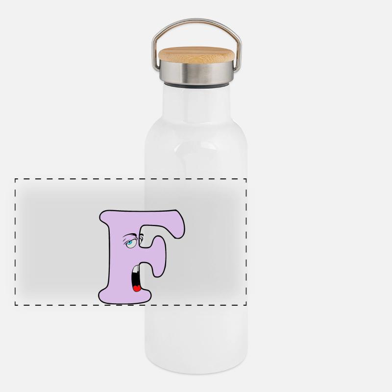 F Panoramic Thermal Bottle with Bamboo Lid