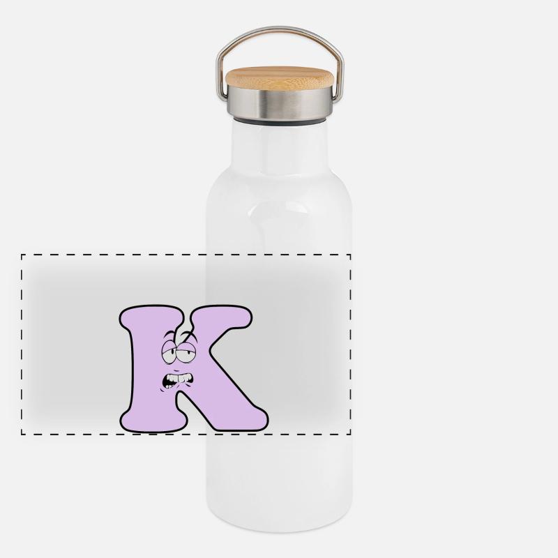 K Panoramic Thermal Bottle with Bamboo Lid