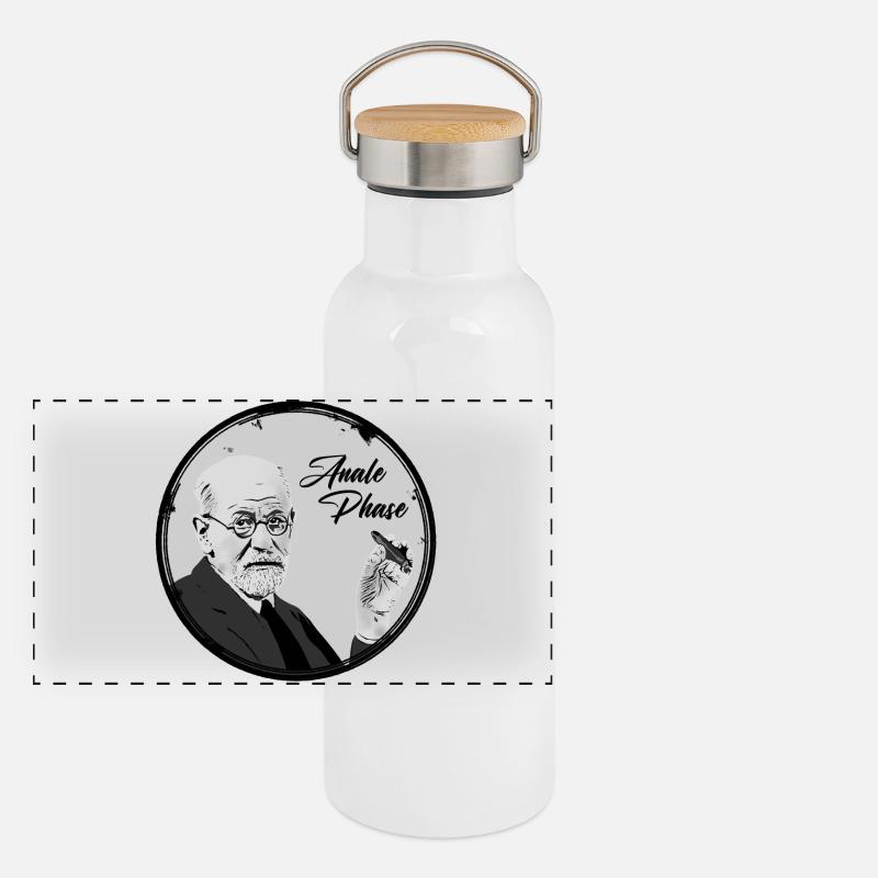 Phase anale Gourde isotherme avec bouchon en bambou