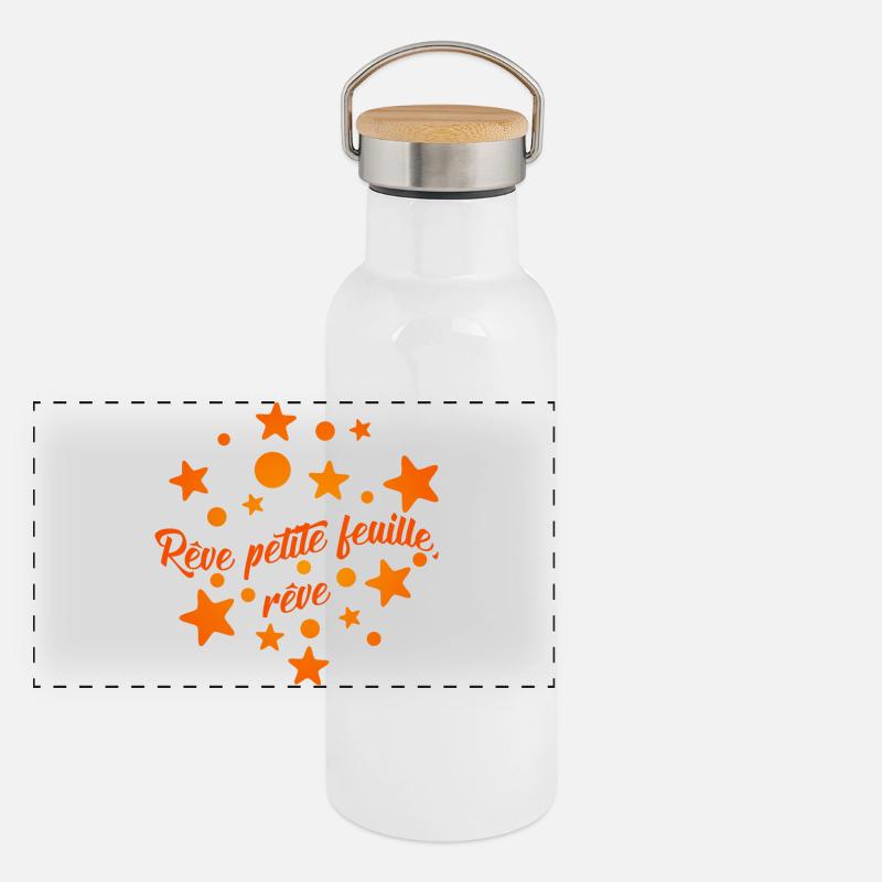 Dream... Panoramic Thermal Bottle with Bamboo Lid