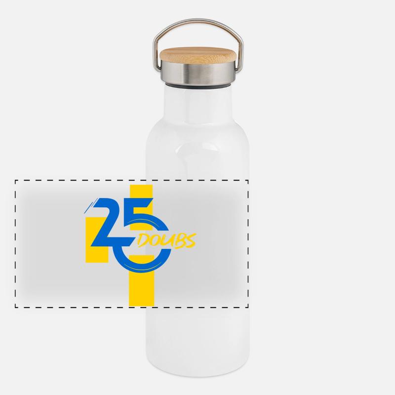 Doubs Panoramic Thermal Bottle with Bamboo Lid