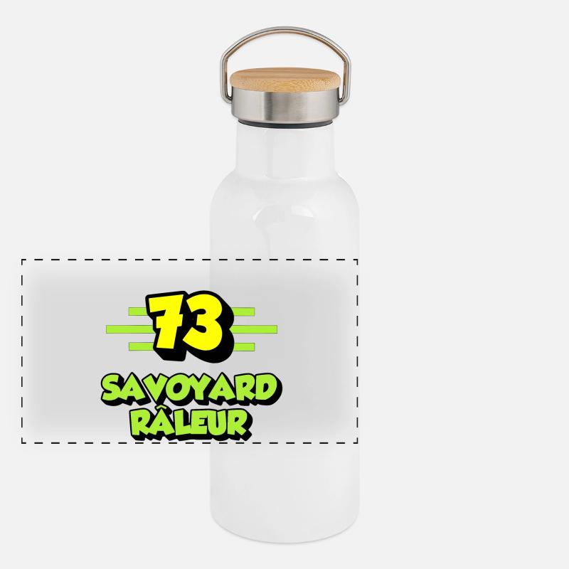 Complaining Savoyard Panoramic Thermal Bottle with Bamboo Lid