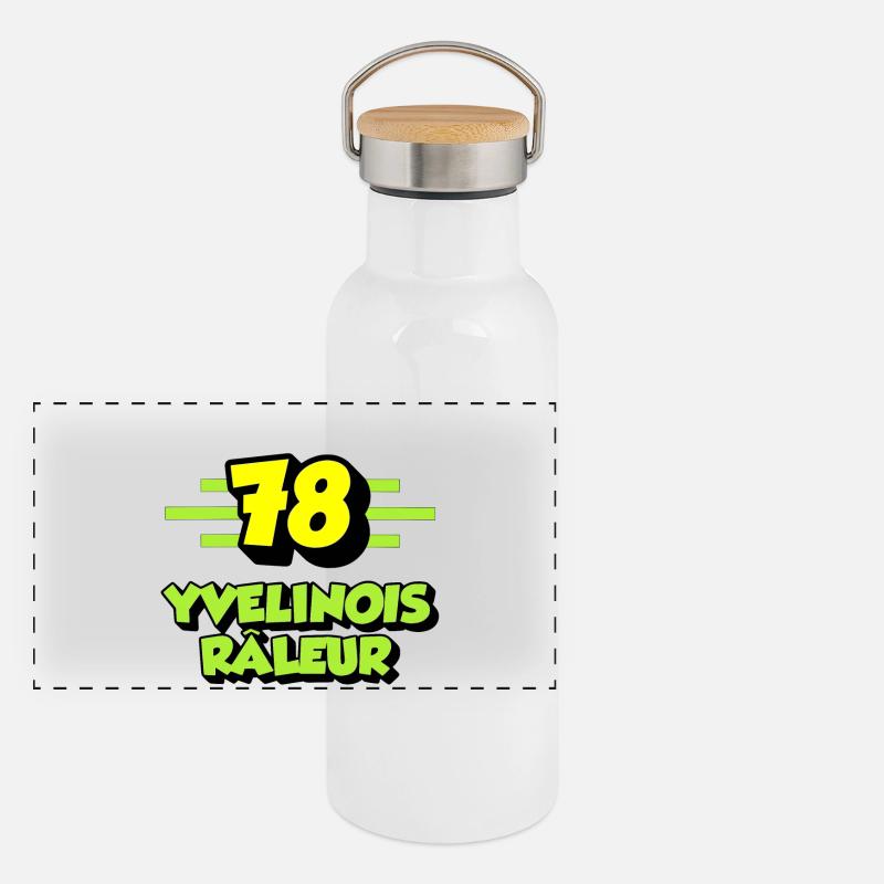 Complaining Yvelines Panoramic Thermal Bottle with Bamboo Lid