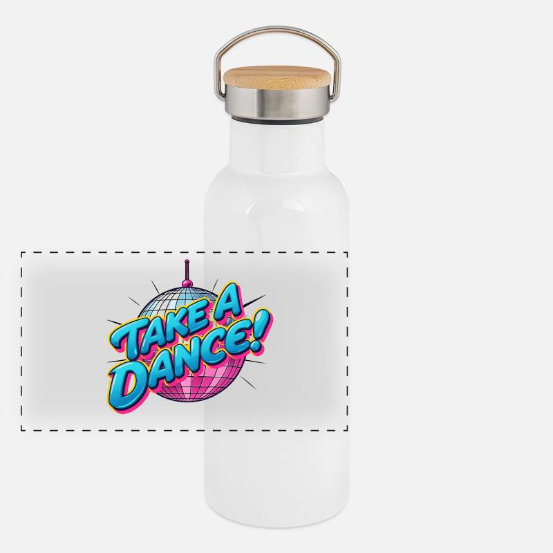 Take a Dance Panorama Thermosflasche mit Bambusdeckel
