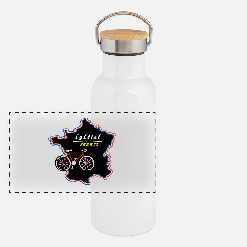 Le Tour Gourde isotherme avec bouchon en bambou