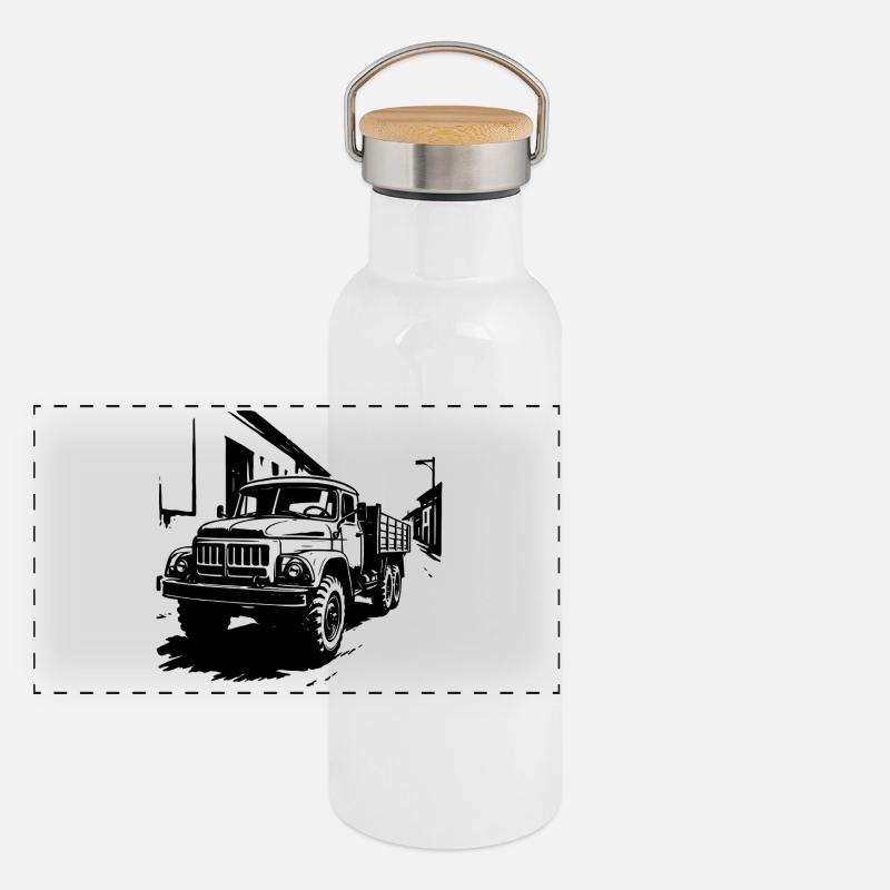 ZIL – Power on wheels Panoramic Thermal Bottle with Bamboo Lid