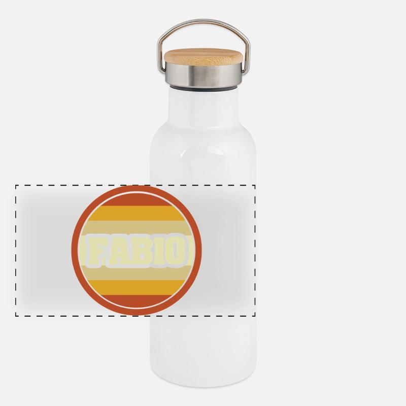 Fabio Panorama Thermosflasche mit Bambusdeckel