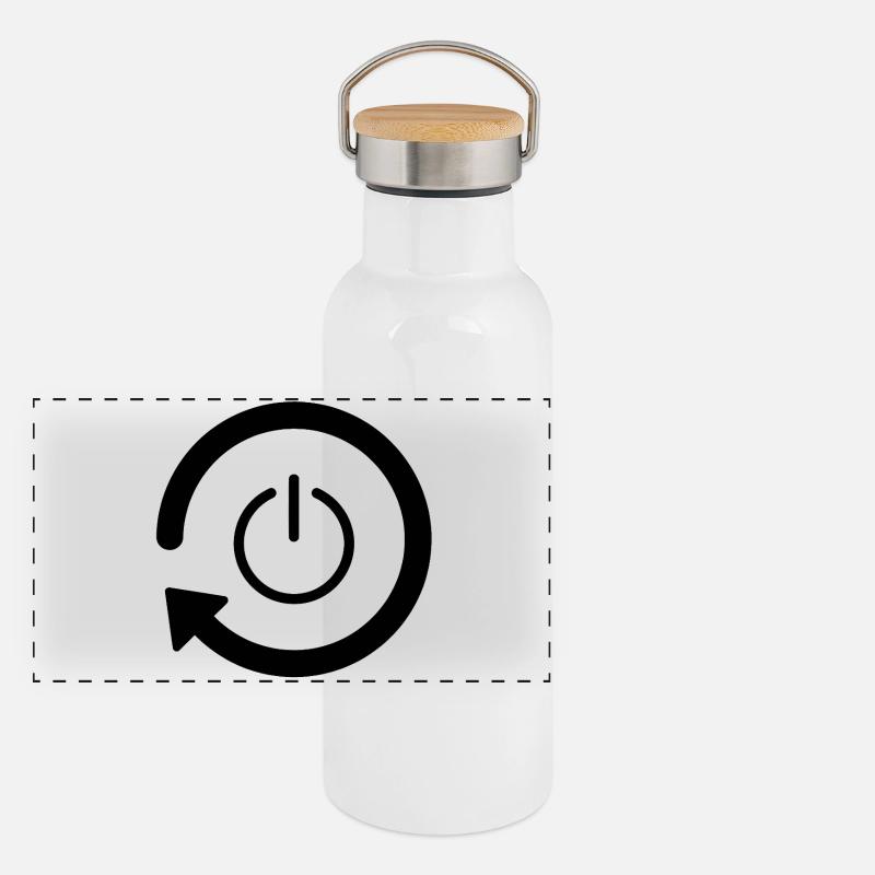 Redémarrage du circuit Gourde isotherme avec bouchon en bambou