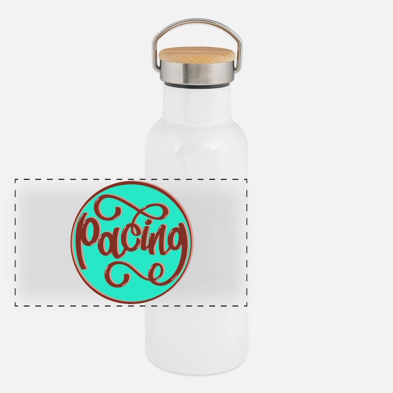 Pacing Panorama Thermosflasche mit Bambusdeckel