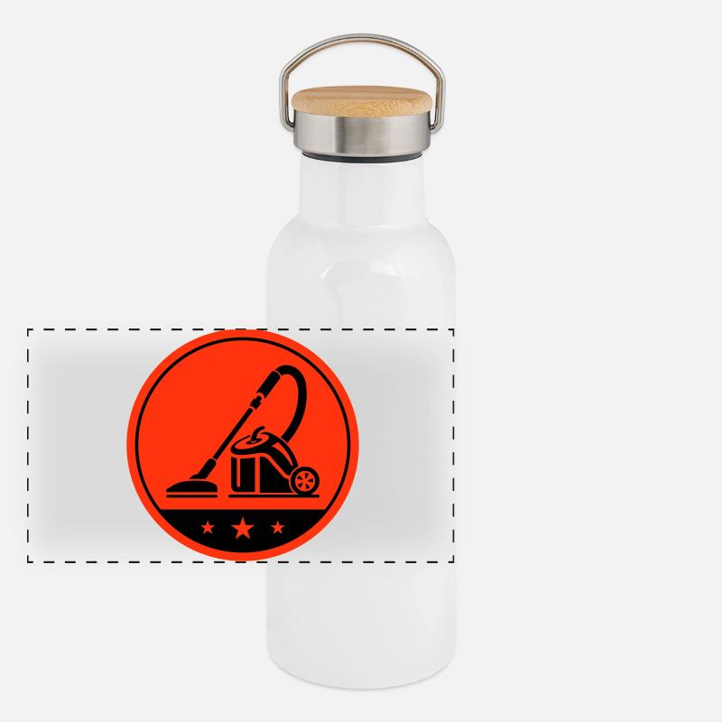 Cleaning vacuum cleaners Panoramic Thermal Bottle with Bamboo Lid