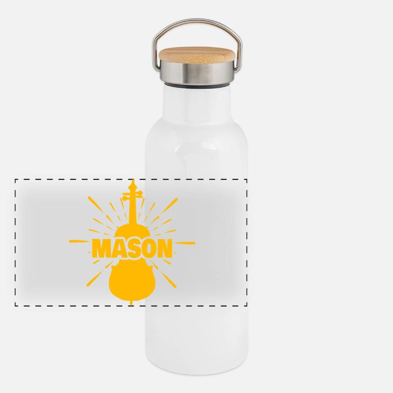 Mason Panoramic Thermal Bottle with Bamboo Lid