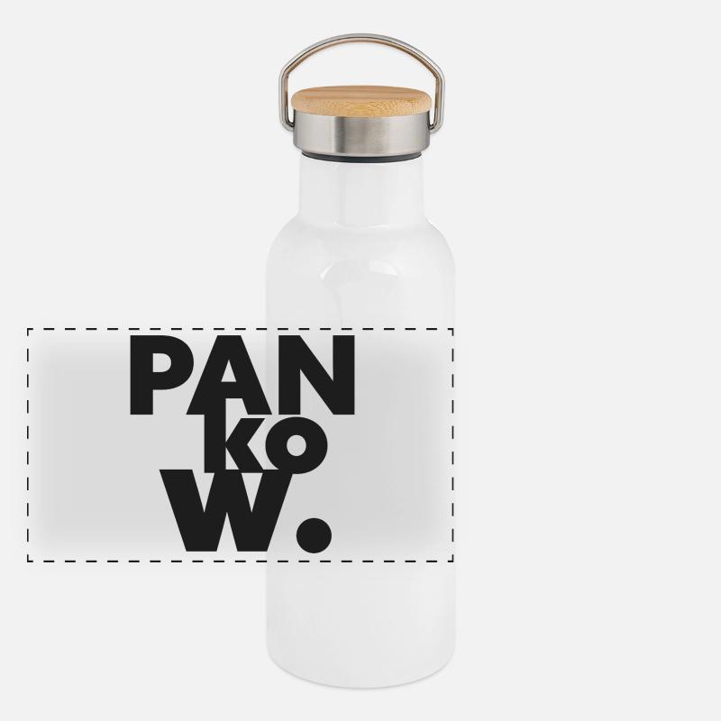 GIUDAN Berlin Collection: Pankow Panorama Thermosflasche mit Bambusdeckel