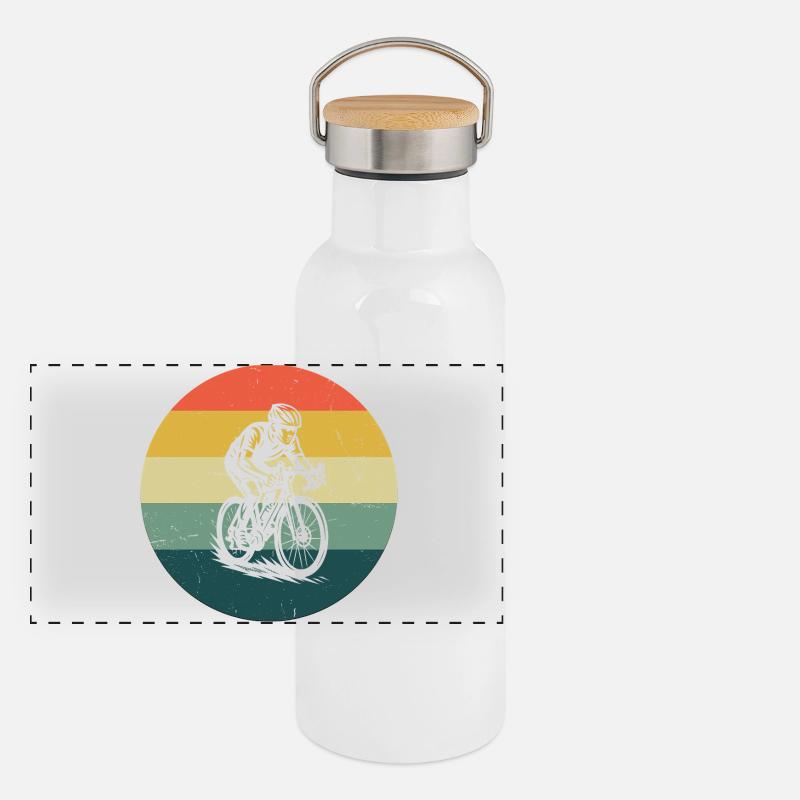 Statement for all road bikes Panoramic Thermal Bottle with Bamboo Lid