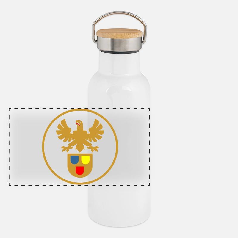 51177_Maler_und_Lackierer, panneau de guilde Gourde isotherme avec bouchon en bambou