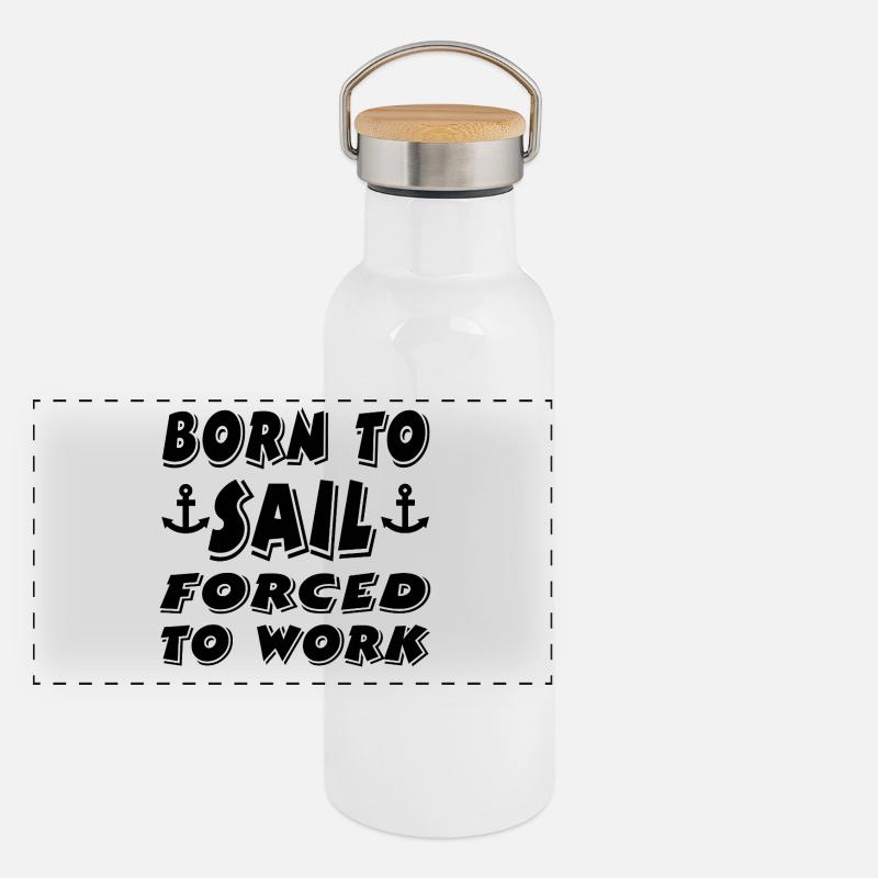 Voile Gourde isotherme avec bouchon en bambou