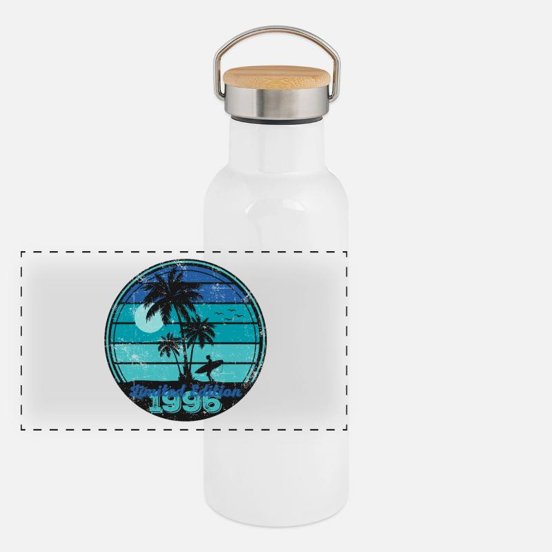 Edition limitée 1996 Gourde isotherme avec bouchon en bambou