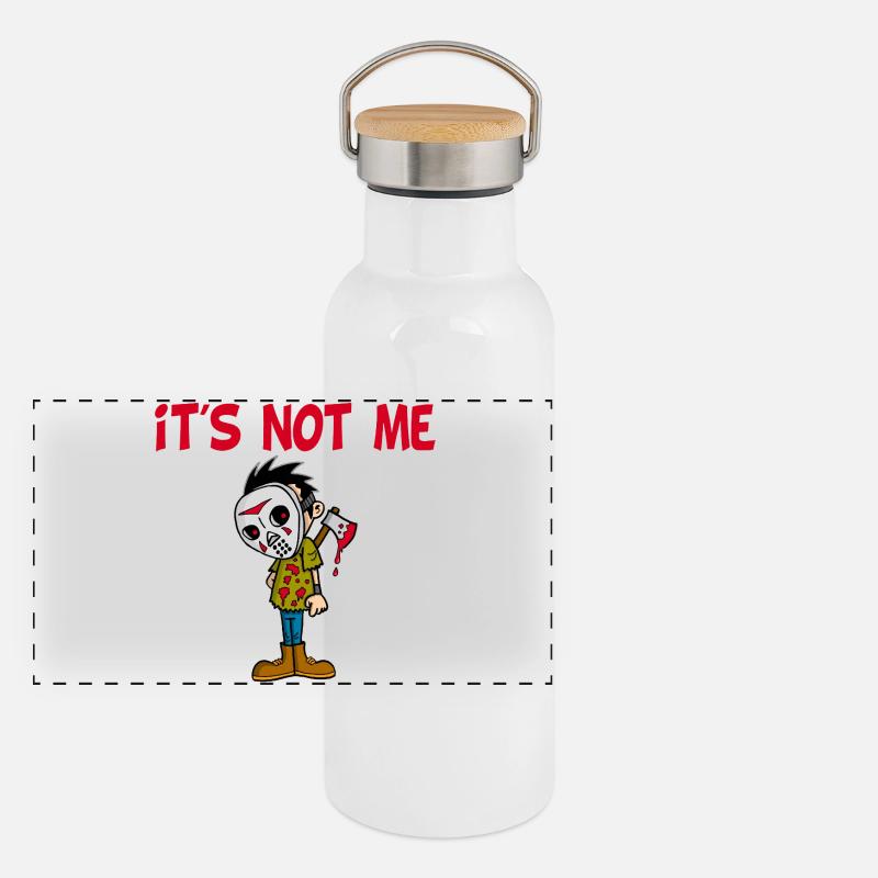 Unschuld Panorama Thermosflasche mit Bambusdeckel