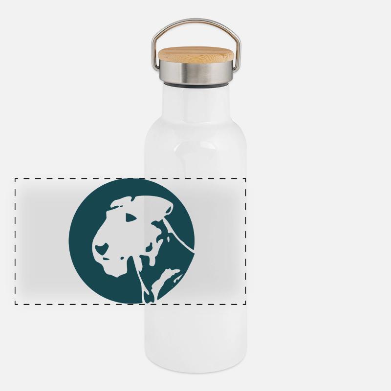 Bauer Airedale Panorama Thermosflasche mit Bambusdeckel