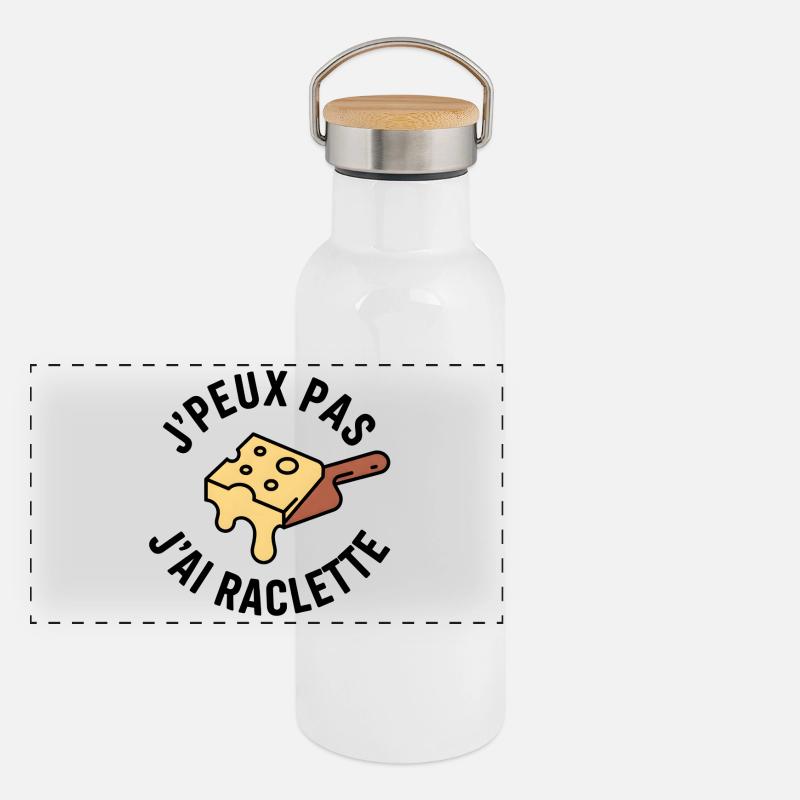 Casting Squeegee I can't squeegee Panoramic Thermal Bottle with Bamboo Lid