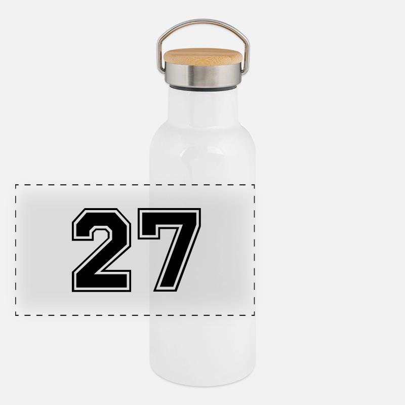 27 Panorama Thermosflasche mit Bambusdeckel
