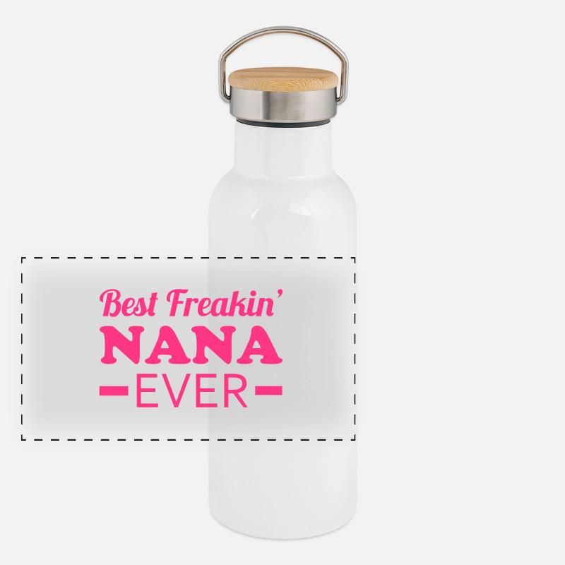 Nana Panoramic Thermal Bottle with Bamboo Lid