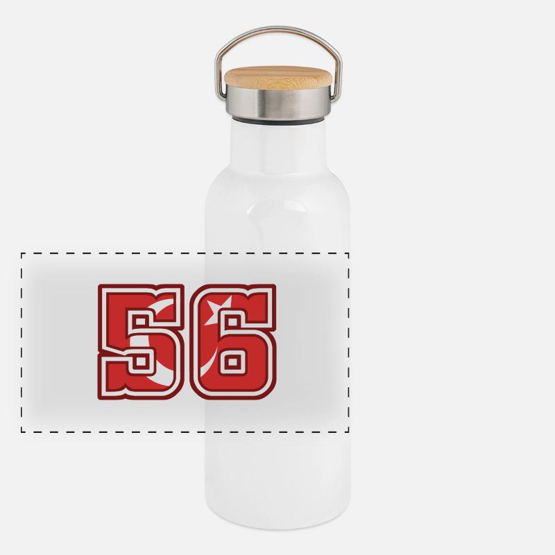 Siirt Panoramic Thermal Bottle with Bamboo Lid