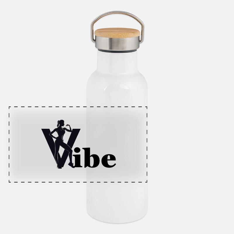 Vibe graceful Panoramic Thermal Bottle with Bamboo Lid