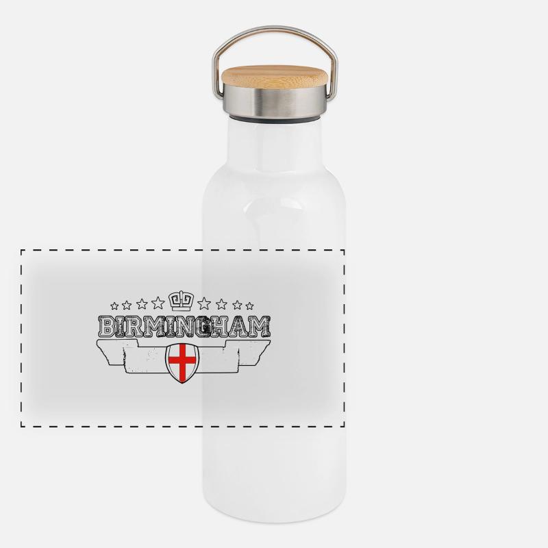 Birmingham Panoramic Thermal Bottle with Bamboo Lid