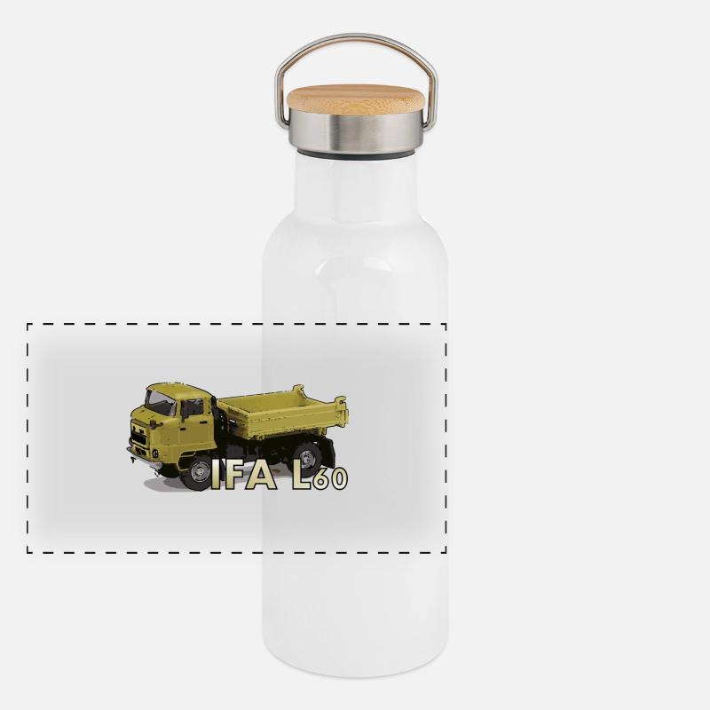 IFA L60 Panorama Thermosflasche mit Bambusdeckel