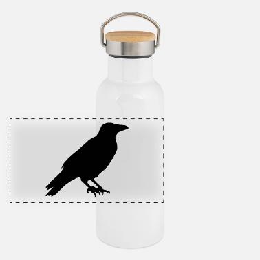 Raven Gourde isotherme avec bouchon en bambou