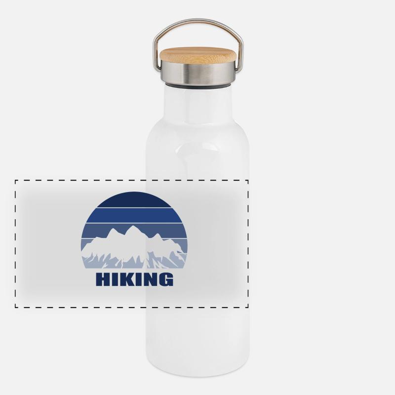 hike Panoramic Thermal Bottle with Bamboo Lid