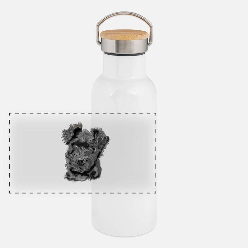 Pumi Gourde isotherme avec bouchon en bambou