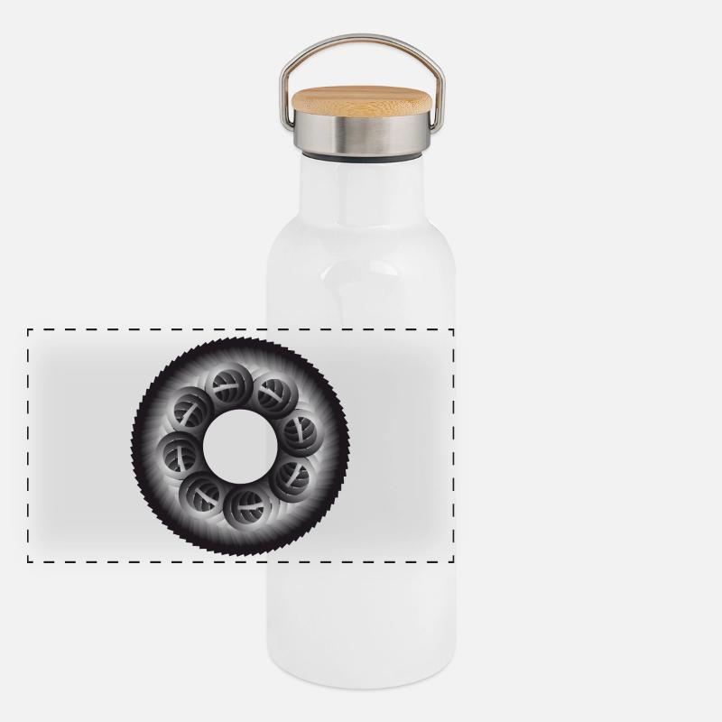Sprocket | Circle Panoramic Thermal Bottle with Bamboo Lid