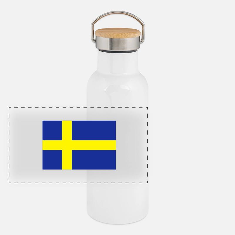 schweden Panoramic Thermal Bottle with Bamboo Lid