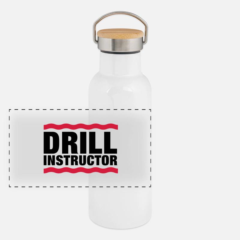 drill_instructor__f2 Panorama Thermosflasche mit Bambusdeckel