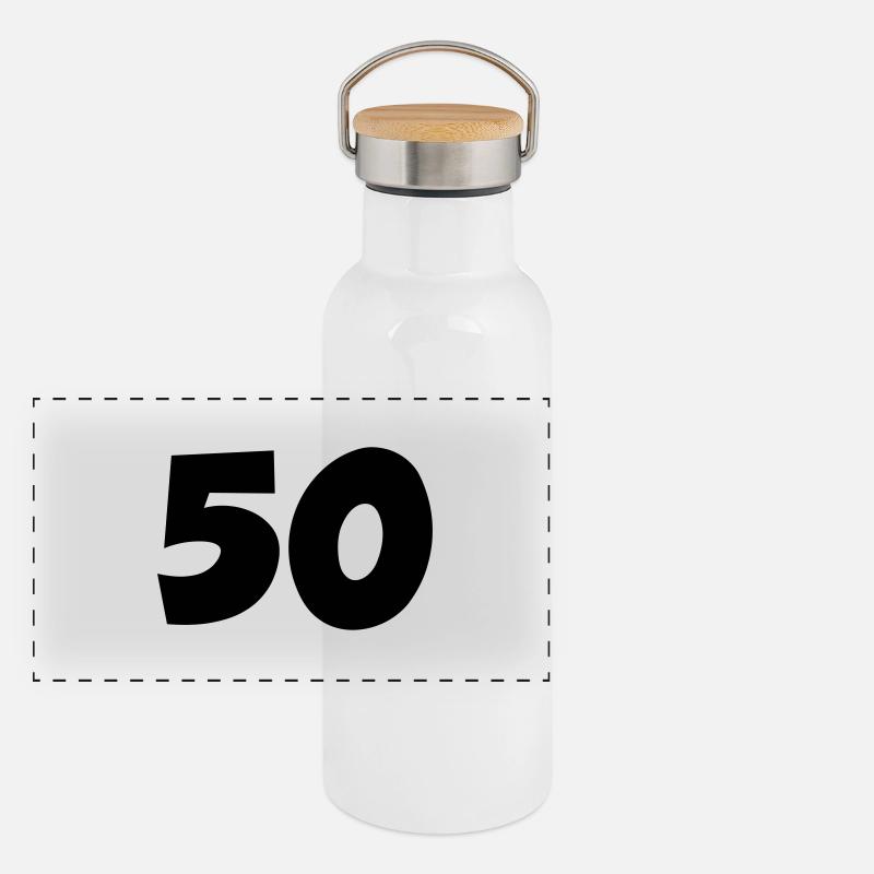 50 Panoramic Thermal Bottle with Bamboo Lid