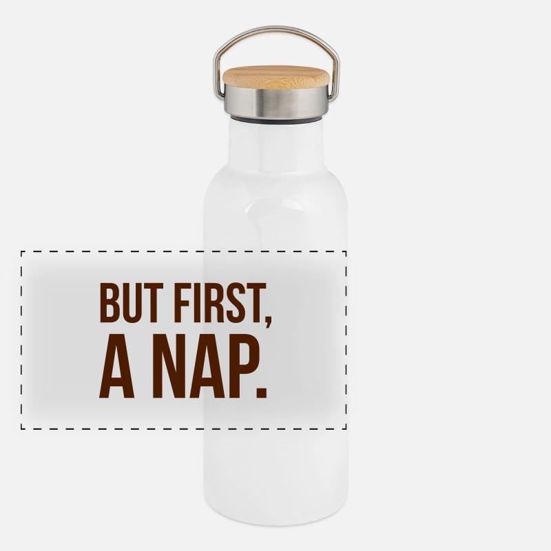 But first a NAP Gourde isotherme avec bouchon en bambou