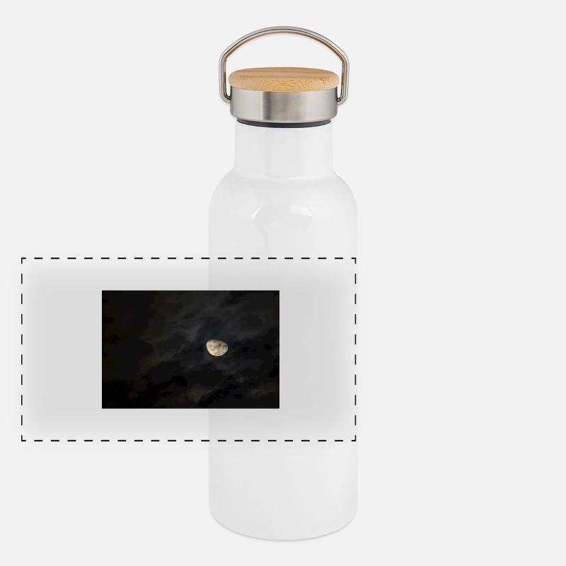 moon Panoramic Thermal Bottle with Bamboo Lid