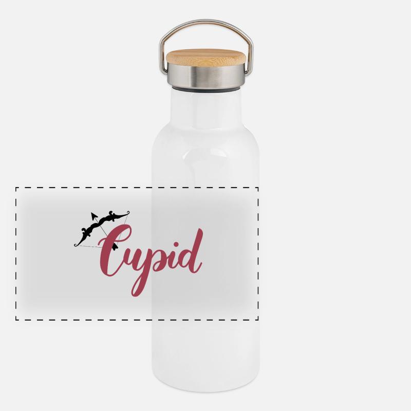 Cupid Gourde isotherme avec bouchon en bambou