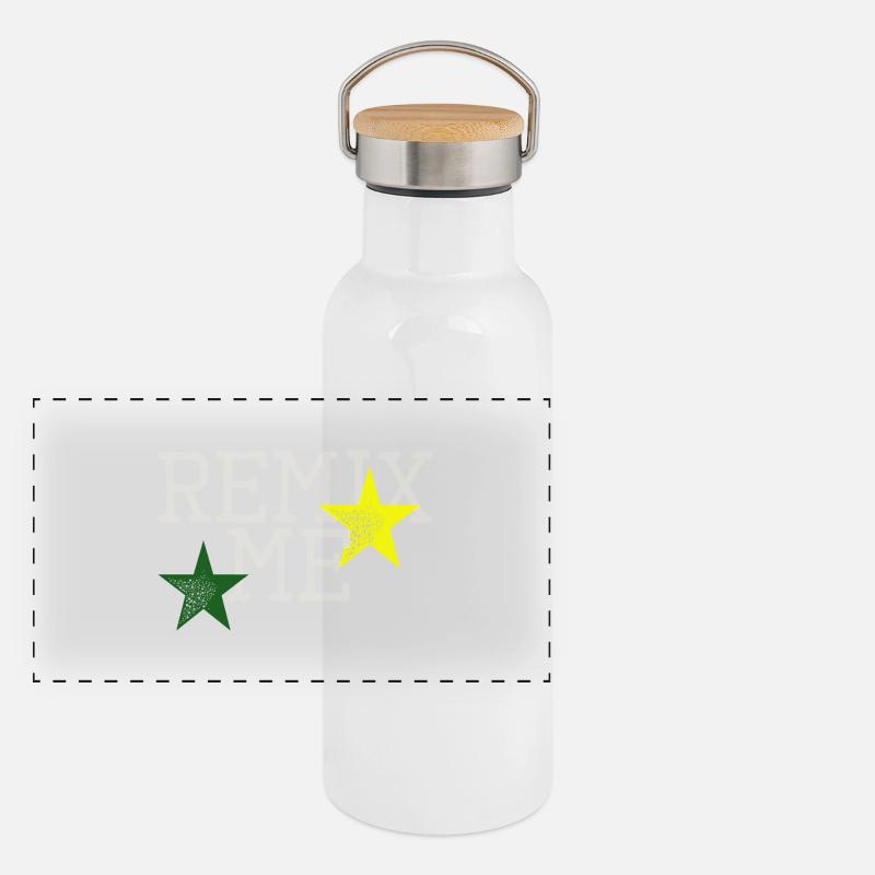 Remixez-moi Gourde isotherme avec bouchon en bambou