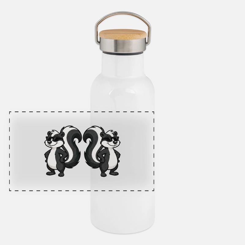 Skunk 2 Panoramic Thermal Bottle with Bamboo Lid