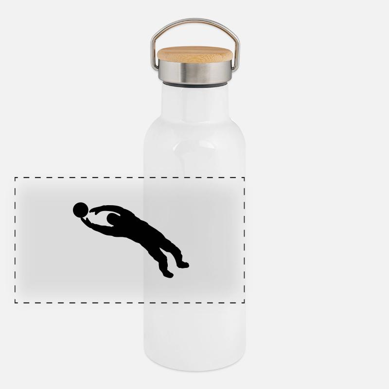 garde-but Gourde isotherme avec bouchon en bambou