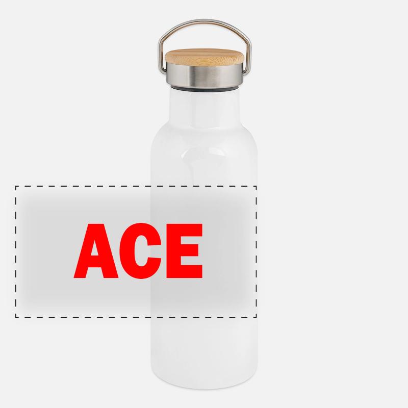 ace Panoramic Thermal Bottle with Bamboo Lid