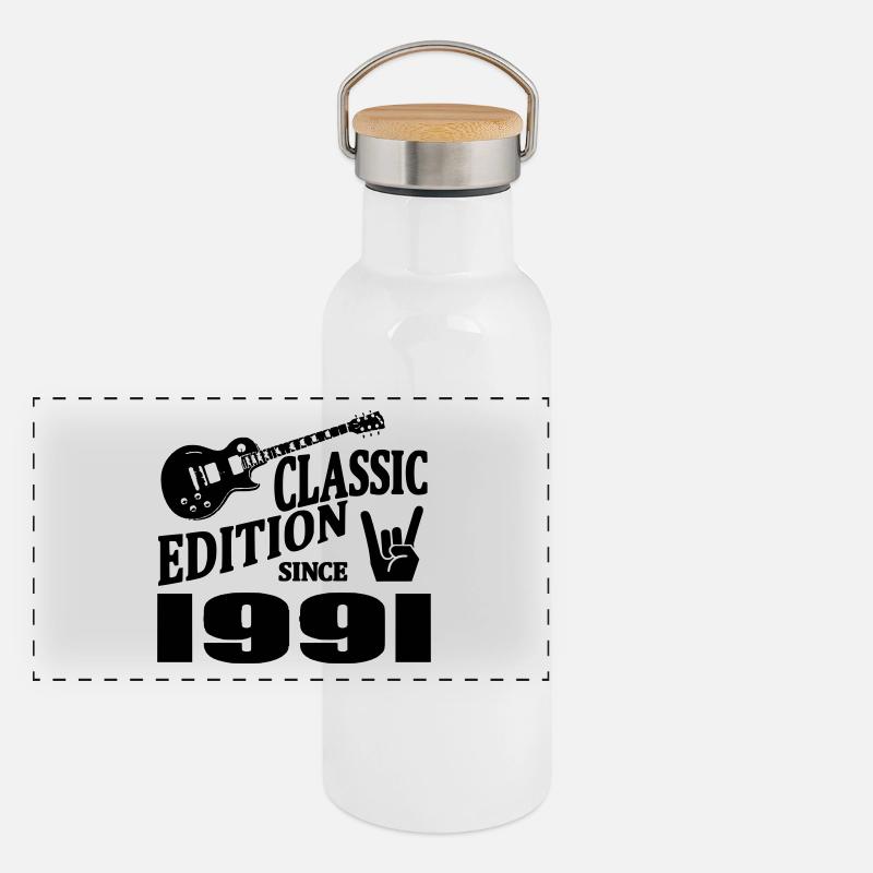 Classic edition since 1991 Panoramic Thermal Bottle with Bamboo Lid