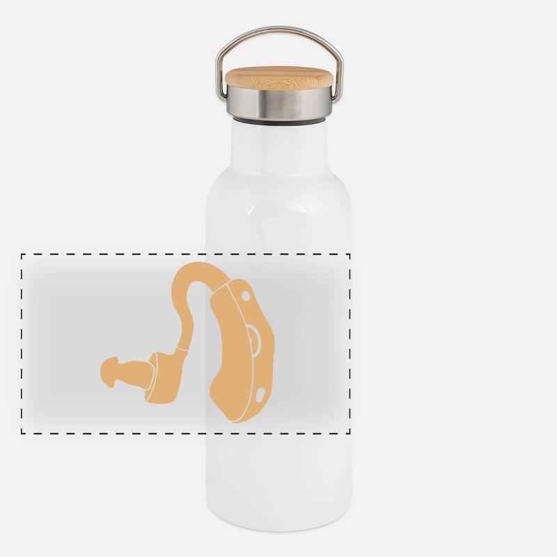 hearing Aid_pa7 Panoramic Thermal Bottle with Bamboo Lid
