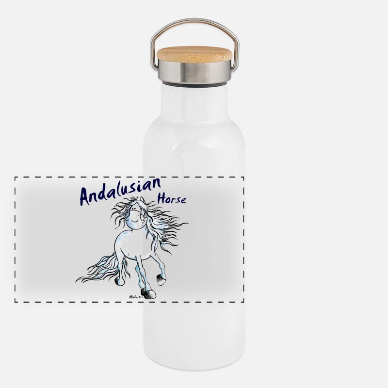 Pure Race Espagnole - Andalou Gourde isotherme avec bouchon en bambou